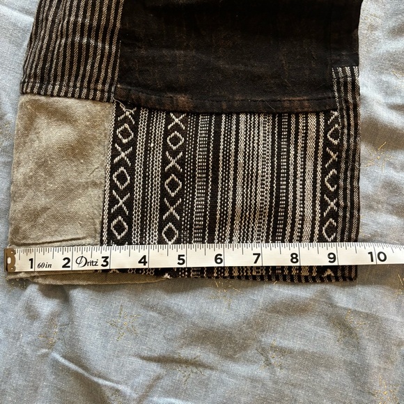 Rising International Patchwork Cargo Pants - Black and Gray - Picture 7 of 12